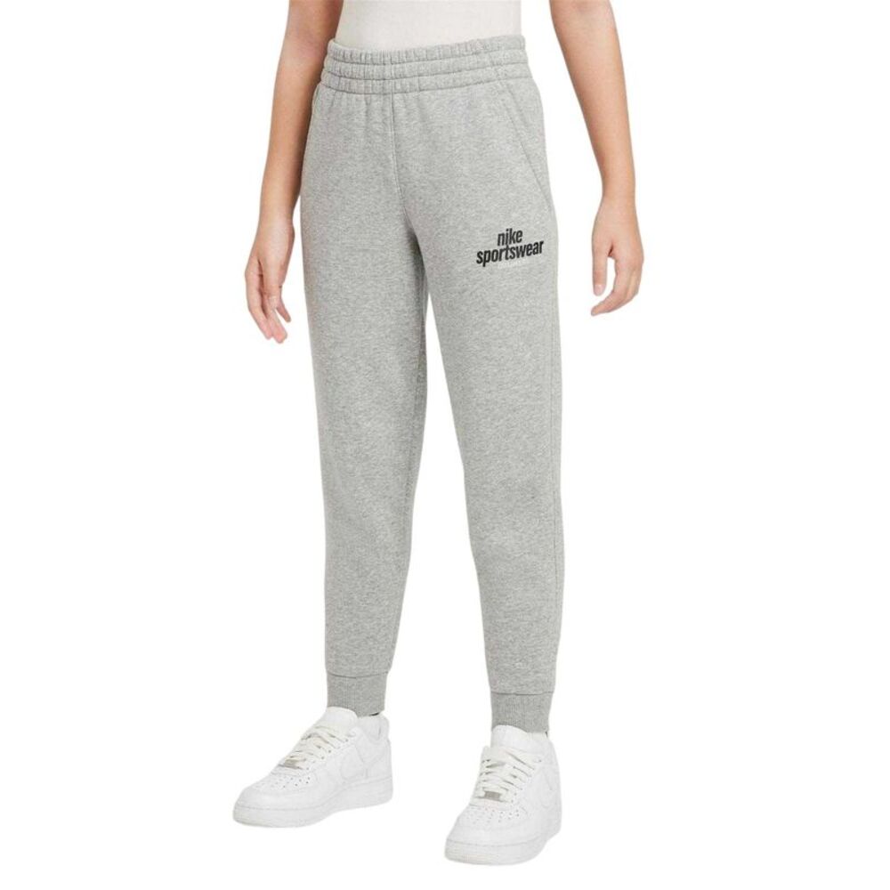 Nike Childrens/Kids Sportswear Club Fleece Relaxed Fit Joggers / Dark Grey Heath